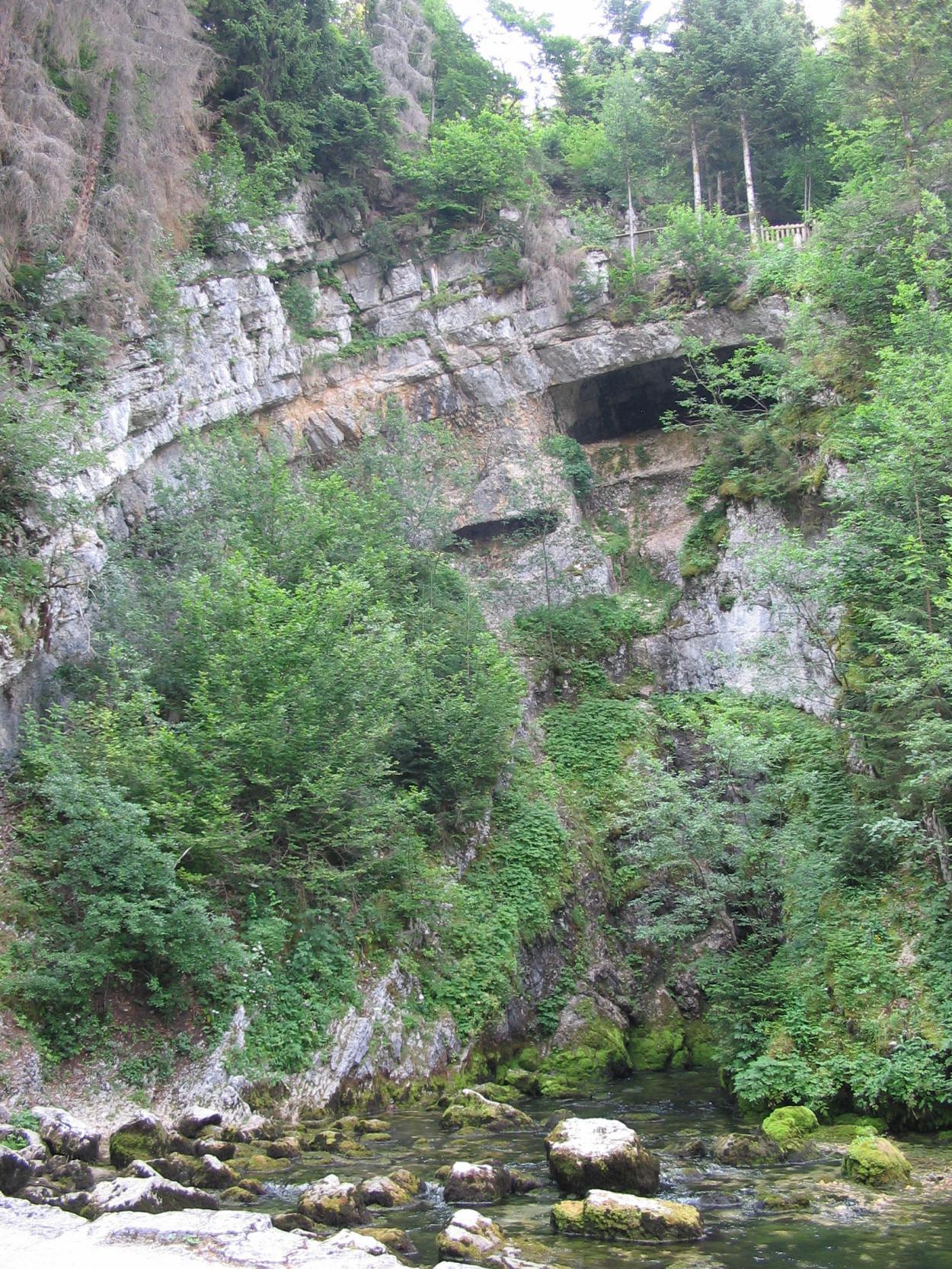 La source du Doubs à Mouthe