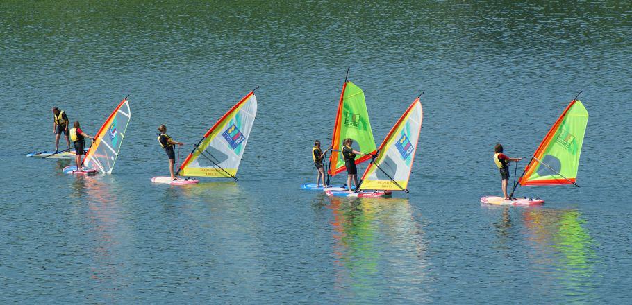 Initiation en planches à voile